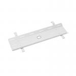 Double drop down cable tray & bracket for Adapt and Fuze desks 1400mm - white ED14DCT-WH
