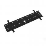 Double drop down cable tray & bracket for Adapt and Fuze desks 1600mm - black ED16DCT-K