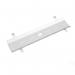 Double drop down cable tray & bracket for Adapt and Fuze desks 1600mm - white ED16DCT-WH