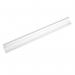 Single desk cable tray for Adapt and Fuze desks 1600mm - white ED16SCT-WH