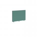 Straight high desktop fabric screen 1000mm x 700mm - carron green