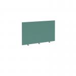 Straight high desktop fabric screen 1200mm x 700mm - carron green