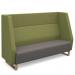 Encore² high back 3 seater sofa 1800mm wide with wooden sled frame ENC03H-WF