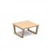 Encore² modular coffee table with wooden sled frame