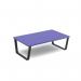 Encore² modular large coffee table with black sled frame ENC-TAB02-MF