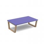 Encore² modular large coffee table with wooden sled frame ENC-TAB02-WF