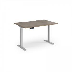 Elev8 Contract 1200w Straight Sit-stand Desk 1200mm x 800mm - Silver