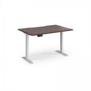 Elev8 Contract 1200w Straight Sit-stand Desk 1200mm x 800mm - White