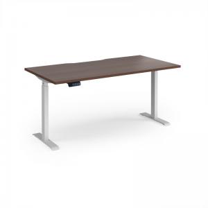Elev8 Contract 1600w Straight Sit-stand Desk 1600mm x 800mm - White