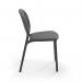 Everly multi-purpose chair with no arms (pack of 2) - anthracite grey EVE100H-AN