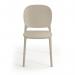 Everly multi-purpose chair with no arms (pack of 2) - dove grey EVE100H-DG