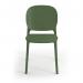 Everly multi-purpose chair with no arms (pack of 2) - olive green EVE100H-OL