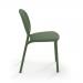 Everly multi-purpose chair with no arms (pack of 2) - olive green EVE100H-OL