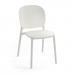 Everly multi-purpose chair with no arms (pack of 2) - white EVE100H-WH
