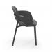 Everly multi-purpose chair with arms (pack of 2) - anthracite grey EVE101H-AN