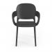 Everly multi-purpose chair with arms (pack of 2) - anthracite grey EVE101H-AN