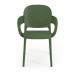 Everly multi-purpose chair with arms (pack of 2) - olive green EVE101H-OL