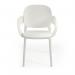 Everly multi-purpose chair with arms (pack of 2) - white EVE101H-WH