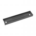 Elev8 lower cable channel with cover for back-to-back 1400mm desks - black EV-LCC-1054-K