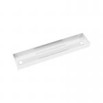 Elev8 lower cable channel with cover for back-to-back 1200mm desks - white EV-LCC-854-WH