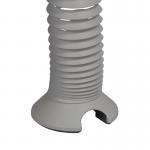 Elev8 vertical expanding cable spiral - silver EV-SN-S