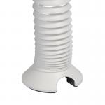 Elev8 vertical expanding cable spiral - white EV-SN-WH