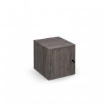 Flux modular storage single box locker - grey oak FL-BLD1-GO