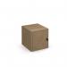 Flux modular storage single box locker - kendal oak FL-BLD1-KO