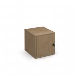 Flux modular storage single box locker - kendal oak FL-BLD1-KO