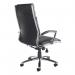 Florence high back executive chair - black leather faced FLO300T1