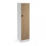 Flux 1700mm high lockers with one door - mechanical lock FLS17-1D-ML