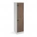 Flux 1700mm high lockers with two doors - mechanical lock FLS17-2D-ML