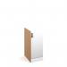 Flux single side finishing panel for 900mm high locker - beech FLS-SP09-B