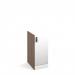 Flux single side finishing panel for 900mm high locker - barcelona walnut FLS-SP09-BW