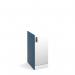 Flux single side finishing panel for 900mm high locker - sea blue FLS-SP09-SE