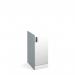 Flux single side finishing panel for 900mm high locker - smoke blue FLS-SP09-SM