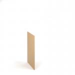 Flux single side finishing panel for 900mm high locker - sand yellow FLS-SP09-SY