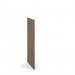 Flux single side finishing panel for 1300mm high locker - barcelona walnut FLS-SP13-BW