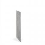 Flux single side finishing panel for 1300mm high locker - grey oak FLS-SP13-GO