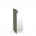 Flux single side finishing panel for 1300mm high locker - olive green FLS-SP13-OL