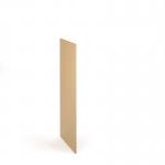 Flux single side finishing panel for 1300mm high locker - sand yellow FLS-SP13-SY
