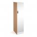 Flux single side finishing panel for 1700mm high locker - beech FLS-SP17-B