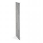 Flux single side finishing panel for 1700mm high locker - grey oak FLS-SP17-GO