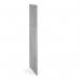 Flux single side finishing panel for 1700mm high locker - grey oak FLS-SP17-GO