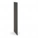 Flux single side finishing panel for 1700mm high locker - onyx grey FLS-SP17-OG