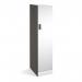 Flux single side finishing panel for 1700mm high locker - onyx grey FLS-SP17-OG