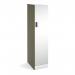 Flux single side finishing panel for 1700mm high locker - olive green FLS-SP17-OL
