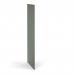 Flux single side finishing panel for 1700mm high locker - reed green FLS-SP17-RG