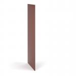 Flux single side finishing panel for 1700mm high locker - rusty red FLS-SP17-RR