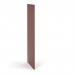 Flux single side finishing panel for 1700mm high locker - rusty red FLS-SP17-RR